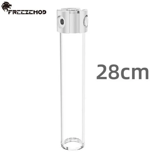 Main image of Integrated pump expansion water tank PJ-PM6SX with metal cover, outer diameter fitted with a one-way plug. Silver-285mm