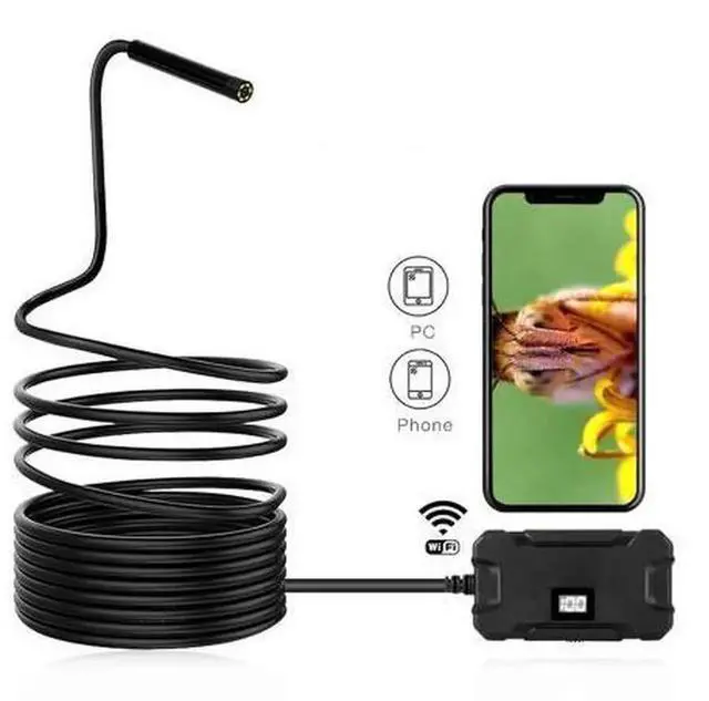 Alt view image 3 of 5 - Endoscope Camera HD1080p WiFi Borescope Inspection Camera Waterproof IP67 Flexible Snake Camera Y13 5.5mm