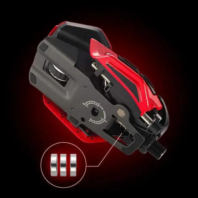 Alt view image 3 of 5 - Mad Catz R.A.T. 8+ ADV 20000DPI 11 Buttons USB Gaming Mouse - Red