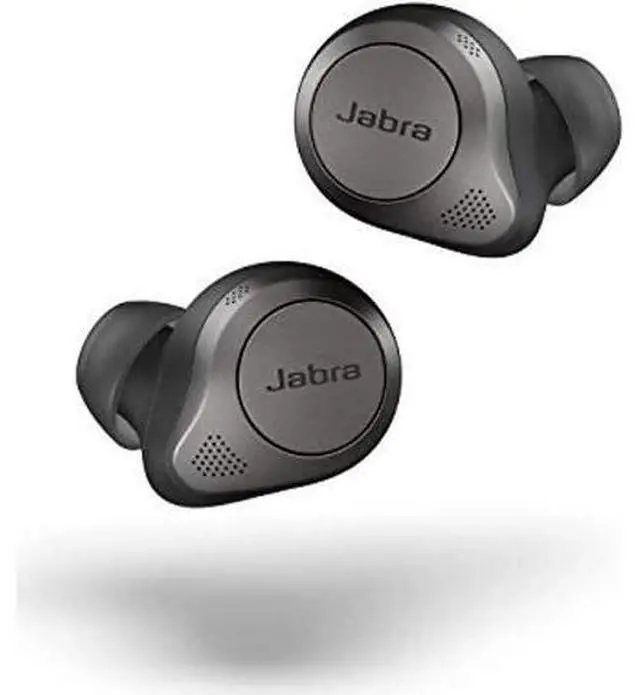 Main image of Jabra Elite 85t True Wireless Bluetooth Earbuds, Titanium Black - Advanced Noise-Cancelling Earbuds with Charging Case for Calls and Music - Wireless Earbuds with Superior Sound a (100-99190000-02)