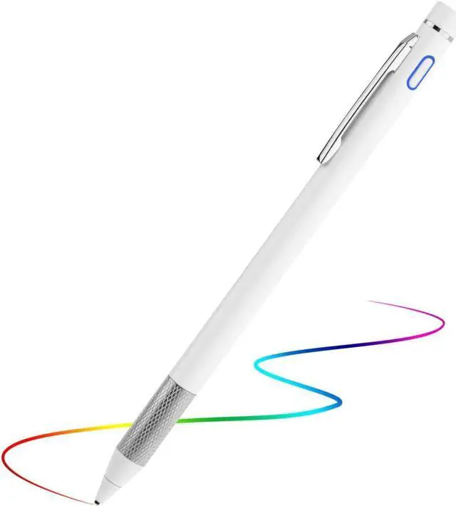 Main image of Pencil Stylus for iPhone 17/16/15/14/X Pro Max Pen Touch Screens Active Stylus Digital Pen with 1.5mm Ultra Fine Tip Stylist Pen for iPhone 17/16/15/14/X Pro Max Pencil White
