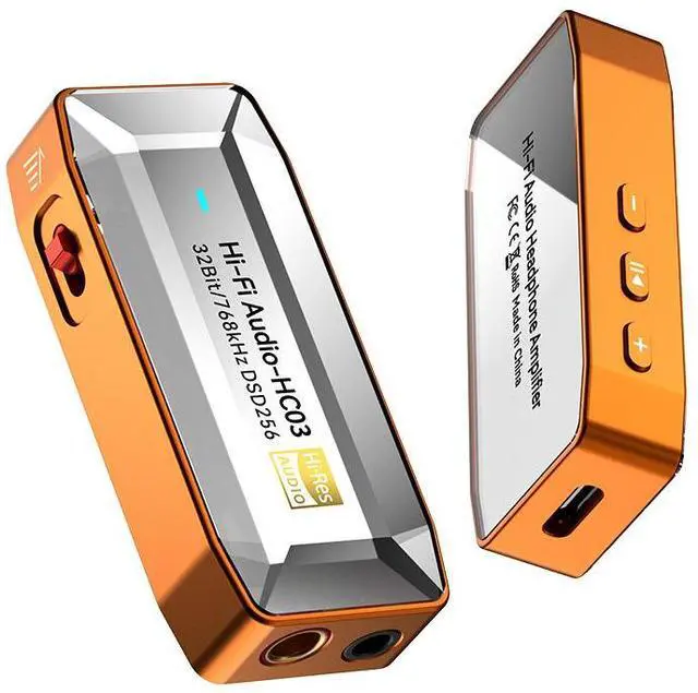Main image of Portable USB-C DAC/Amp Dongle Dual CS43131 Chips, 4.4mm Balanced + 3.5mm Output, 32bit/384kHz DSD256, for Android/iPhone 15/PC/Laptop
