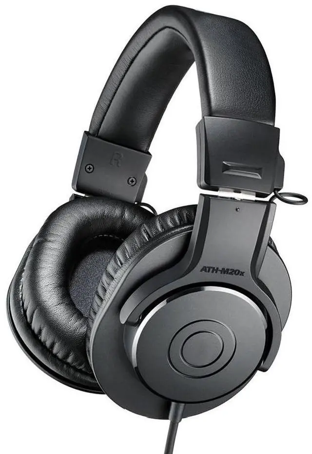 Main image of ATH-M20x Over-Ear Monitor Headphones 40mm Drivers, Closed-Back, for Studio Mixing/Streaming/Gaming