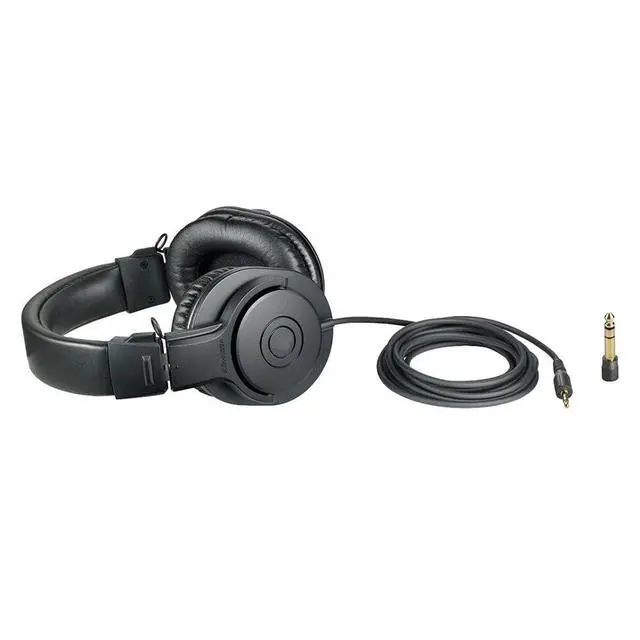 Alt view image 5 of 5 - ATH-M20x Over-Ear Monitor Headphones 40mm Drivers, Closed-Back, for Studio Mixing/Streaming/Gaming