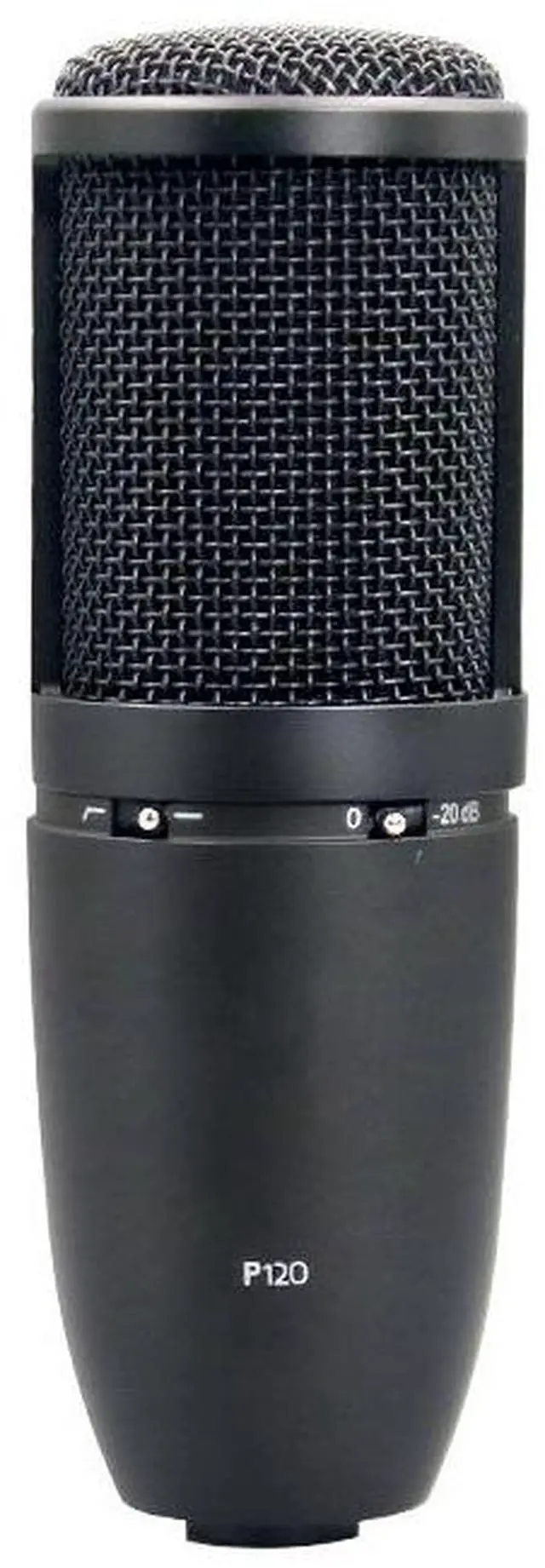 Main image of P120 Large-Diaphragm Condenser Microphone Cardioid, XLR, Low-Noise, for Audiobook/Streaming/Vocal Recording/Podcast
