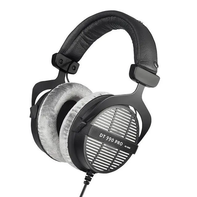Alt view image 3 of 6 - DT990 PRO Open-Back Studio Headphones Over-Ear, Wired, for Mixing/Mastering/Critical Listening 250 ohms