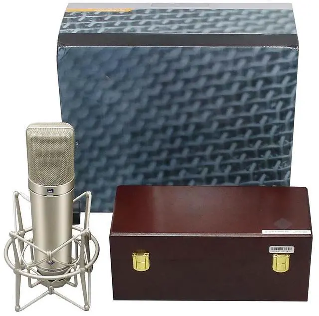 Alt view image 4 of 7 - AI87U Professional Condenser Mic Bundle for Content Creators 24-bit Studio Recording, Shock Mount & Pop Filter Included, Ideal for YouTube, Twitch, Voiceover black