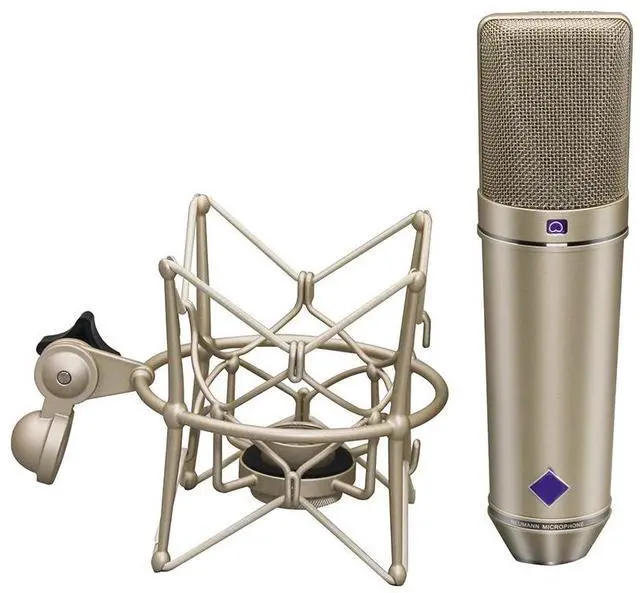 Alt view image 5 of 7 - AI87U Professional Condenser Mic Bundle for Content Creators 24-bit Studio Recording, Shock Mount & Pop Filter Included, Ideal for YouTube, Twitch, Voiceover black
