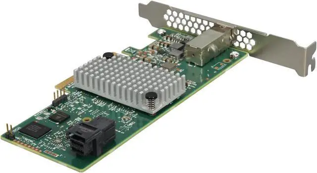 Alt view image 2 of 7 - LSI 9300-4i4e PCI-Express 3.0 SATA / SAS 4-Port Int, 4-Port Ext SAS3 12Gb/s HBA - Single--Avago Technologies