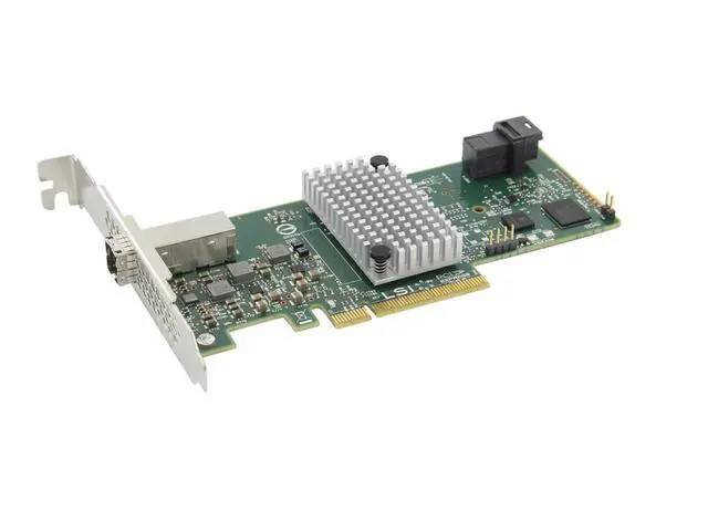 Alt view image 5 of 7 - LSI 9300-4i4e PCI-Express 3.0 SATA / SAS 4-Port Int, 4-Port Ext SAS3 12Gb/s HBA - Single--Avago Technologies