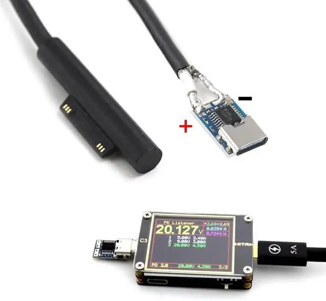 Alt view image 2 of 7 - 10 Pack Type-C PD Decoy Module,USB-C PD 12V DC Fixed Voltage Power Trigger Module 5A Type-C Female Input