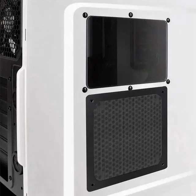 Alt view image 5 of 6 - 4pcs 140mm PC Fan Dust Filter Magnetic Frame Computer Fan Grills Dust Mesh PC Cooler Filter Screen Dustproof Case Covers 14cm x 14cm, Black