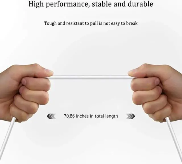 Alt view image 2 of 7 - USB-C Type C to Magsafe 1 L-Tip Power Adapter Charging Cable Compatible with MacBook Air Pro 15 inch 17 inch Before Year 2012(with Magsafe 1 L Shape tip)