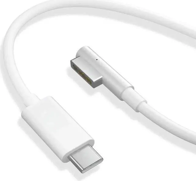 Alt view image 5 of 7 - USB-C Type C to Magsafe 1 L-Tip Power Adapter Charging Cable Compatible with MacBook Air Pro 15 inch 17 inch Before Year 2012(with Magsafe 1 L Shape tip)