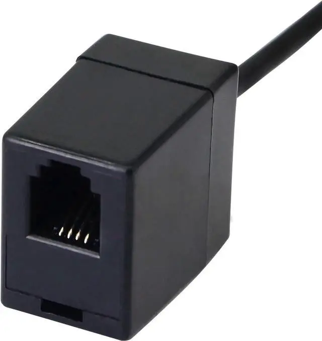Alt view image 2 of 5 - RJ9 to 3.5mm Telephone Adapter - Convert Headset to Smartphones