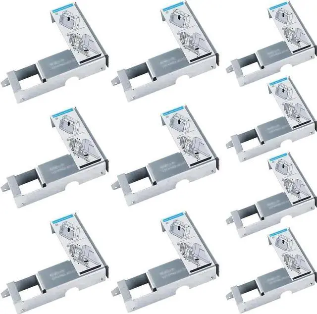 Main image of 2.5 to 3.5 Hard Drive Adapter SSD SAS SATA Hard Drive Tray Caddy 9W8C4 Y004G 09W8C4 0Y004G Compatible for D-ELL H-P IBM LEN-OVO Mac Apple 3.5" Caddy, 10 Pack