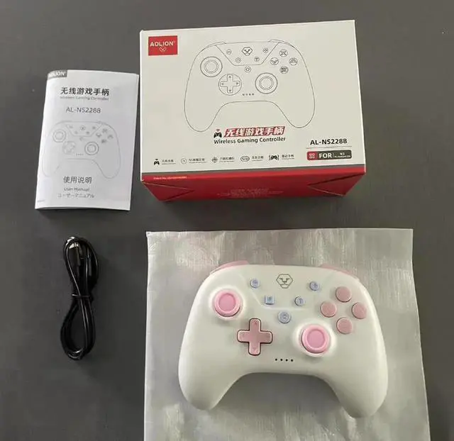 Alt view image 3 of 6 - Australian-Canadian Lion Switch2 motion-sensing vibration game controllerforios, Android and PC(three-mode wireless Bluetooth,Rococo design)