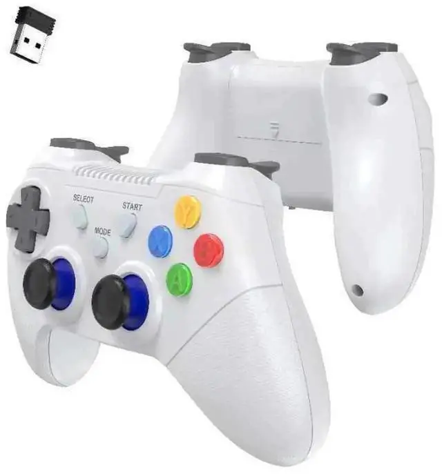 Alt view image 3 of 4 - 2.4G wireless game controlerfor Android TVBOX/PC computer TV controller- one controller supports two users, dual-person TV box controller