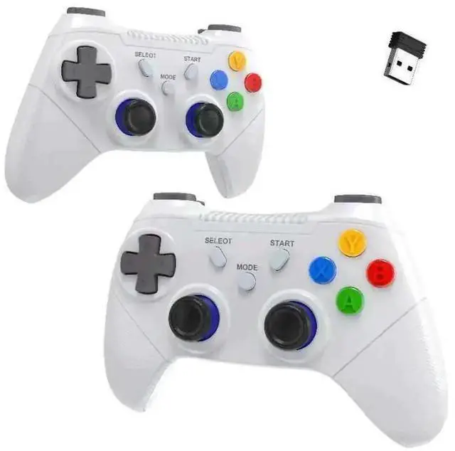 Main image of 2.4G wireless game controlerfor Android TVBOX/PC computer TV controller- one controller supports two users, dual-person TV box controller