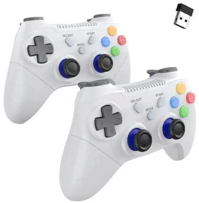 Alt view image 2 of 4 - 2.4G wireless game controlerfor Android TVBOX/PC computer TV controller- one controller supports two users, dual-person TV box controller