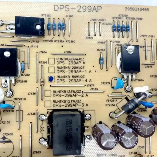 Alt view image 2 of 4 - for Sharp LCD-80LX850A LCD power board DPS-299AP RUNTKB159WJQZ