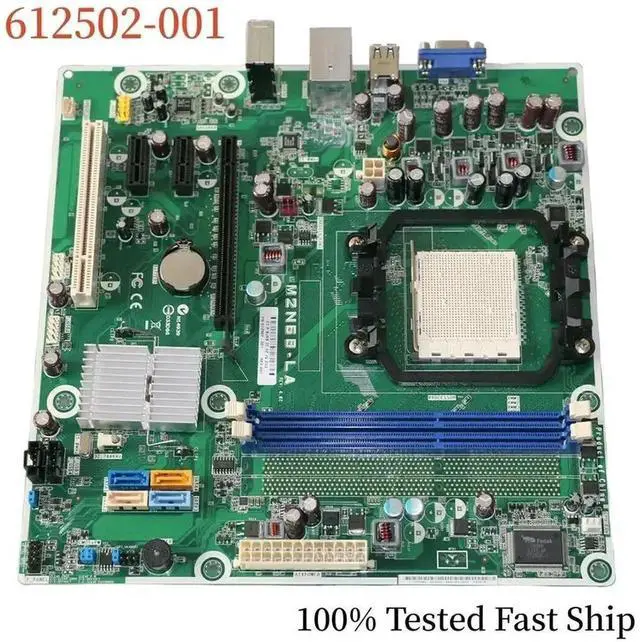 Main image of 612502-001 For CQ3330CX Motherboard M2N68-LA 570876-001 AM3 DDR3 Mainboard 100% Tested Fast Ship