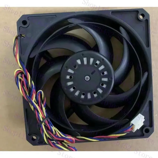 Alt view image 2 of 3 - for SERVO Sickle D1225X14BXCPA41 13.6V 0.087A 12CM cooling fan 4 pin #lin