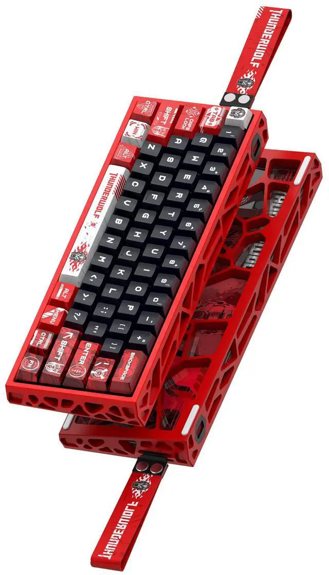 Main image of 61-Key Magnetic Switch Mechanical Keyboard - 8000Hz Polling Rate RGB Gaming Keyboard, Hot-Swappable Hall Effect Switches, Aluminum Alloy Frame for Esports