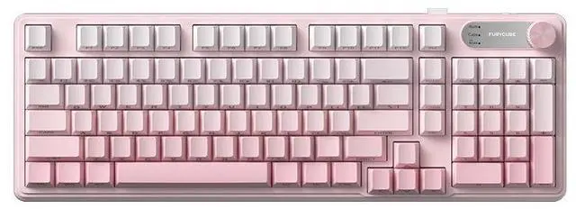 Main image of IP98 Tri-Mode Gaming Keyboard - Mechanical Feel RGB Wired Keyboard with Bluetooth & 2.4GHz Wireless Connection, USB Keyboard for PC Gamer