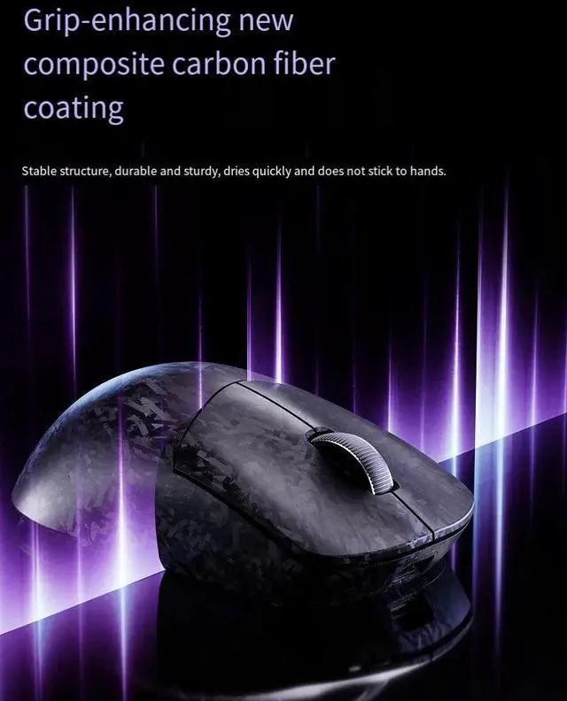 Alt view image 4 of 7 - X23 Wireless Gaming Mouse, Tri-Mode Bluetooth Mouse with Lightweight Mechanical Design, RGB Rechargeable Computer Mouse, Ergonomic Esports Mouse for PC Laptop Gaming