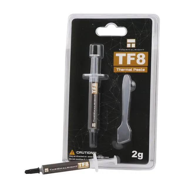 Alt view image 3 of 4 - TF8 Thermal Paste, High Conductivity CPU Thermal Compound for Desktop PC Laptop, CPU GPU Cooler Paste for Heatsink Air Cooler Water Cooling System(2g)