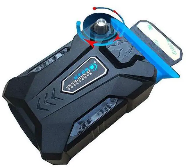 Main image of Laptop Vacuum Cooler Fan, External Exhaust Cooling Fan for 14-15.6 Inch Notebook Computer, Portable Gaming Laptop Cooler with Adjustable Airflow