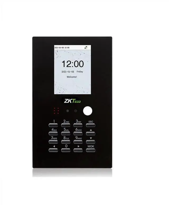 Alt view image 2 of 6 - nFace101 Face Recognition Time Attendance Machine, Biometric Door Entry System for Office Employee Management