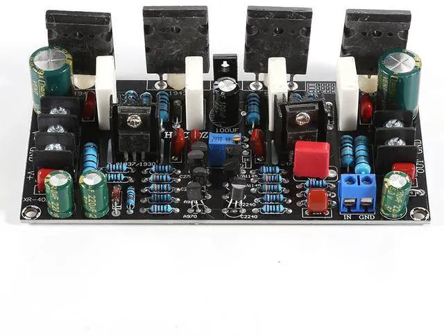 Alt view image 2 of 5 - Mono 200W Power Amplifier Board, 2SA1943 2SC5200 Transistor HIFI Audio Amplifier Module, Class AB Rear Stage DIY Speaker Amp
