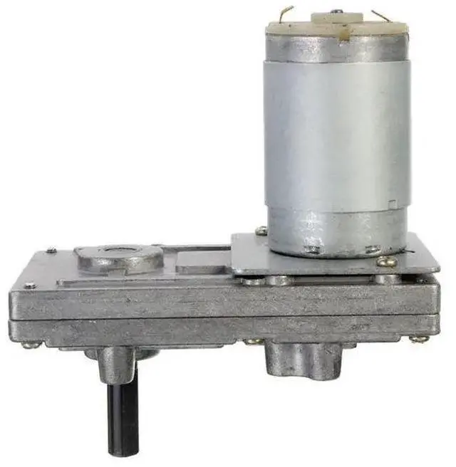 Main image of 555 Metal Gear DC Motor, 12V 24V Reciprocating Gear Motor with Eccentric Cam Wheel, Eight Hole Coin Return Mechanism Drive Motor