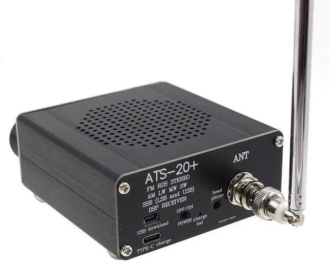 Main image of ATS-20+ Si4732 Multi Band Radio Receiver, FM AM MW SW Shortwave Receiver with SSB LSB USB Support, Portable HAM Radio SDR Receiver
