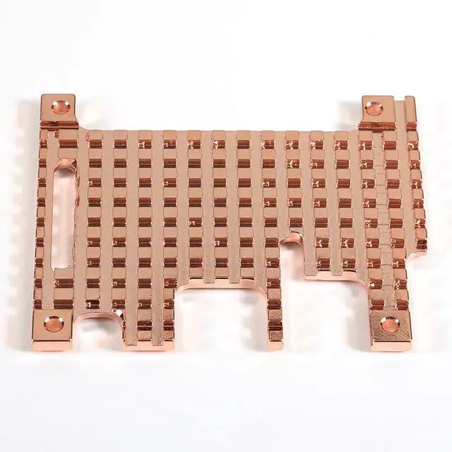 Alt view image 2 of 5 - Pi 3 Model B Cooling Case, Pure Copper Heatsink Enclosure with Passive Heat Dissipation Design for Raspberry Pi 3B Board