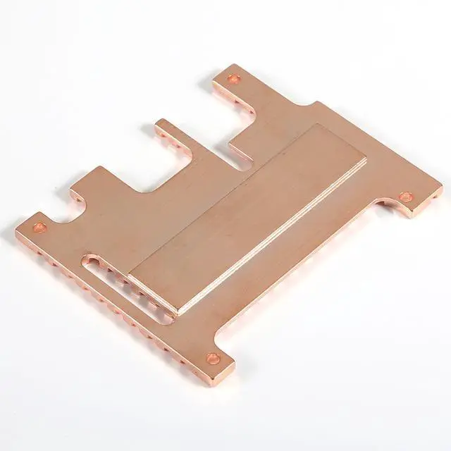 Alt view image 3 of 5 - Pi 3 Model B Cooling Case, Pure Copper Heatsink Enclosure with Passive Heat Dissipation Design for Raspberry Pi 3B Board