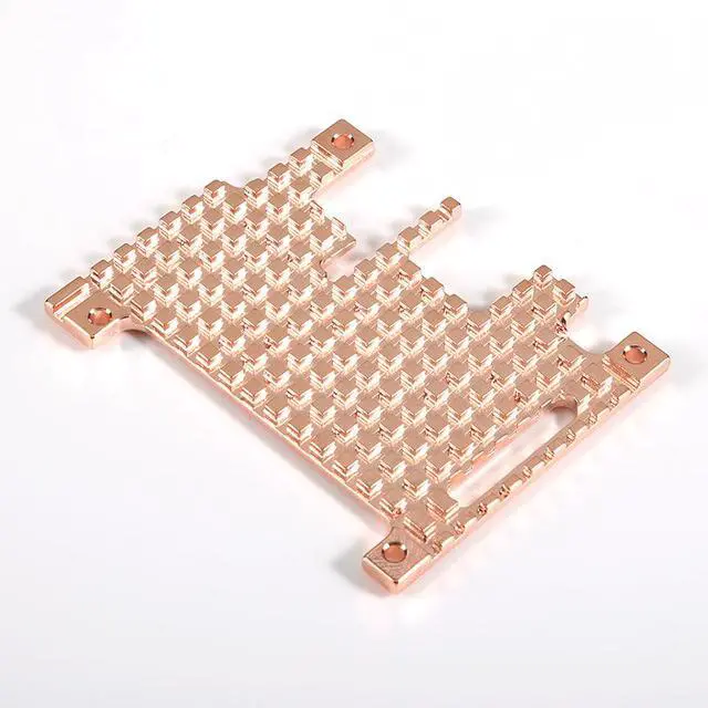 Alt view image 4 of 5 - Pi 3 Model B Cooling Case, Pure Copper Heatsink Enclosure with Passive Heat Dissipation Design for Raspberry Pi 3B Board