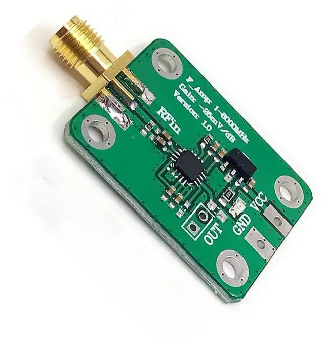 Alt view image 5 of 5 - AD8318 RF Logarithmic Detector Module, 1MHz-8GHz 70dB RSSI RF Power Meter Signal Measurement Board for SDR Wireless Testing