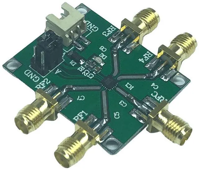 Alt view image 5 of 5 - HMC7992 RF Switch Module, SP4T Single Pole Four Throw Silicon Switch, 0.1GHz-6GHz Non-Reflective Microwave Signal Switching Board
