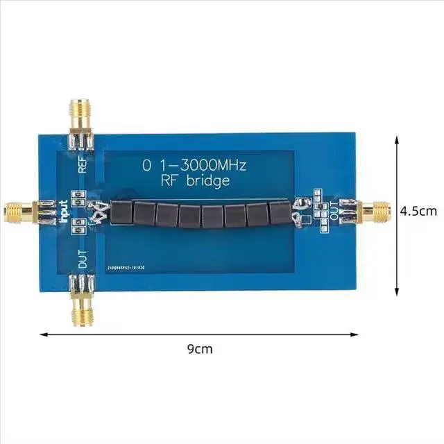 Alt view image 3 of 5 - 0.1-3000MHz RF SWR Bridge, VSWR Measurement Directional Coupler Module, Antenna Analyzer Bridge for HAM Radio and RF Testing