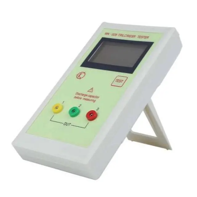 Alt view image 4 of 5 - MK-328 Transistor Tester LCR ESR Meter, Handheld Component Analyzer for NPN PNP MOSFET Diode Capacitor Resistor Inductor with LCD Display & Test Leads