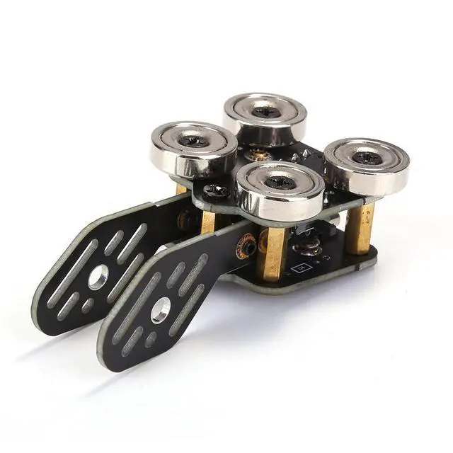 Alt view image 4 of 6 - CW Morse Code Paddle Key, Dual Lever Iambic Paddle with Type-C Dual Interface, PCB Magnetic Telegraph Key for Ham Radio Shortwave Transceiver and CW Training, Screwdriver Included