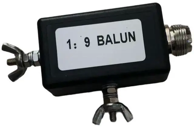 Main image of 1:9 Mini Balun for HF Antenna - 38MHz Portable Impedance Matching Transformer for Outdoor QRP Ham Radio Setup
