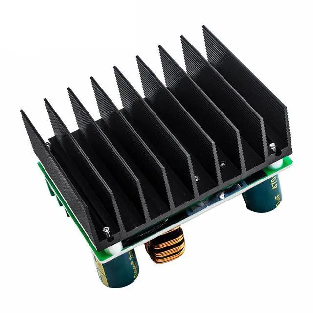 Alt view image 3 of 5 - 600W DC-DC Boost Converter Module, 10-60V to 12-80V Adjustable Step Up Voltage Regulator, High Power Converter for Solar, Laptop Power and DIY Electronics