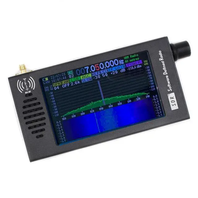 Alt view image 3 of 6 - SDR Radio Receiver with DSP Digital Demodulation, Portable Shortwave AM FM MW SSB LSB USB CW Scanner, HAM Radio Receiver for Hobbyist and Signal Monitoring