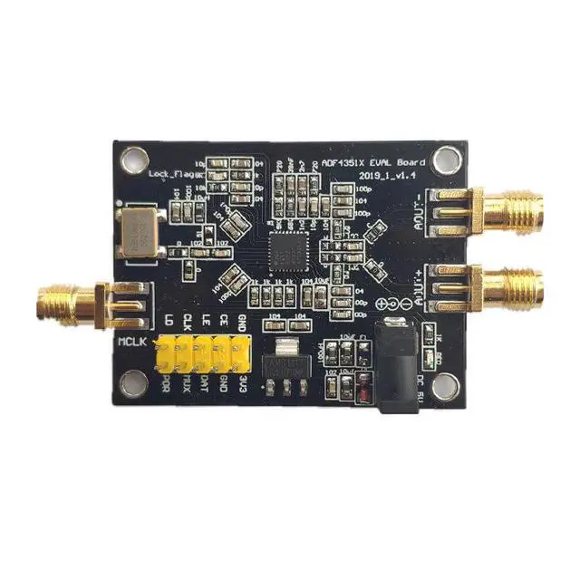 Alt view image 2 of 5 - ADF4351/ADF4350 Development Board - Wideband PLL RF Signal Source Generator Module (35MHz-4400MHz) with SMA Connector for Radio Enthusiasts and Electronics Testing