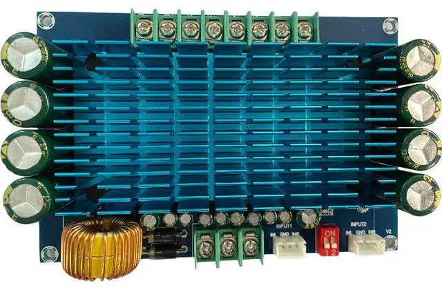 Main image of XH-M180 TDA7850 4-Channel Car Amplifier Board - High Power (50W* 4) Audio Amplifier Module with BA3121 Noise Reduction, DC 12V