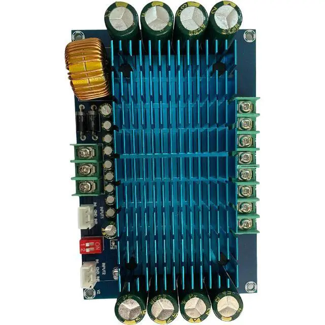 Alt view image 2 of 5 - XH-M180 TDA7850 4-Channel Car Amplifier Board - High Power (50W* 4) Audio Amplifier Module with BA3121 Noise Reduction, DC 12V